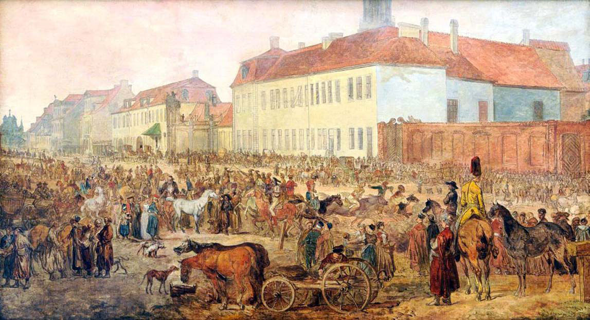 Market in Prague